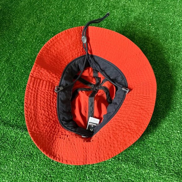 Montbell O.D. Bucket Hat M Red Brick Gorpcore Hiking Outdoor Sun Cap w/Strap main image 5